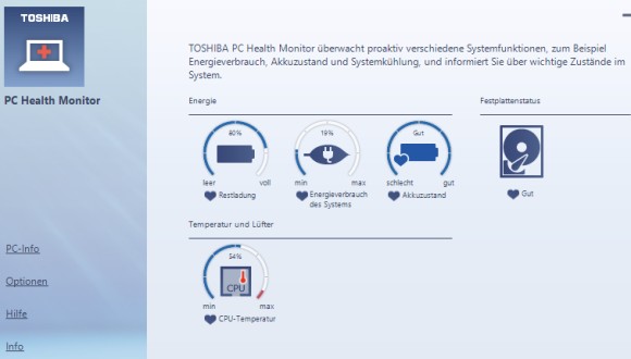 Toshiba Health Monitor