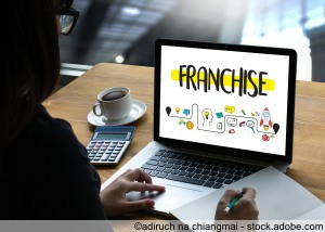 FRANCHISE Marketing Branding Retail and Business Work Mission Concept