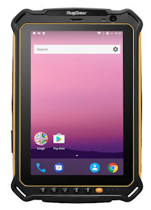 LTE-Tablet RugGear® RG910 mit Android 8.1 für den ultra-robusten Einsatz