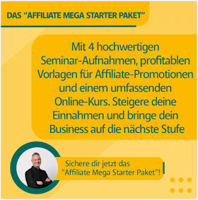 Âffiliate Mega Starter Paket