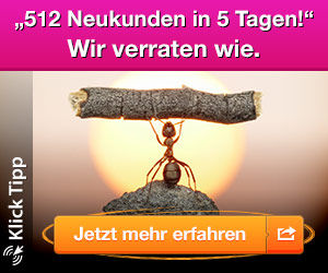 Mehr Kunden. Weniger Aufwand. Dank Klick-Tipp.