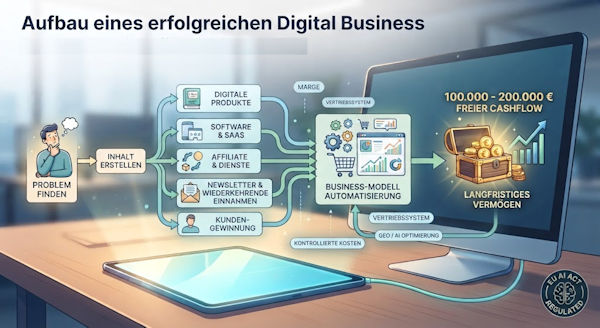 Aufbau eines Digtal Business